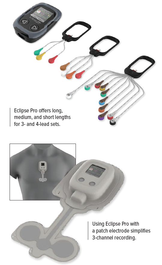 Eclipse Pro offers long, medium, and short lengths for 3- and 4-lead sets